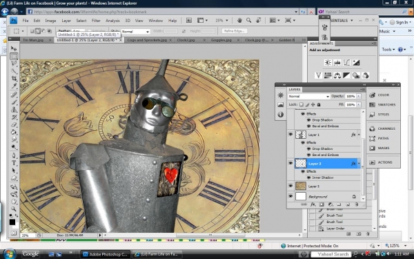 Creation of Steampunk Tin Man: Step 5